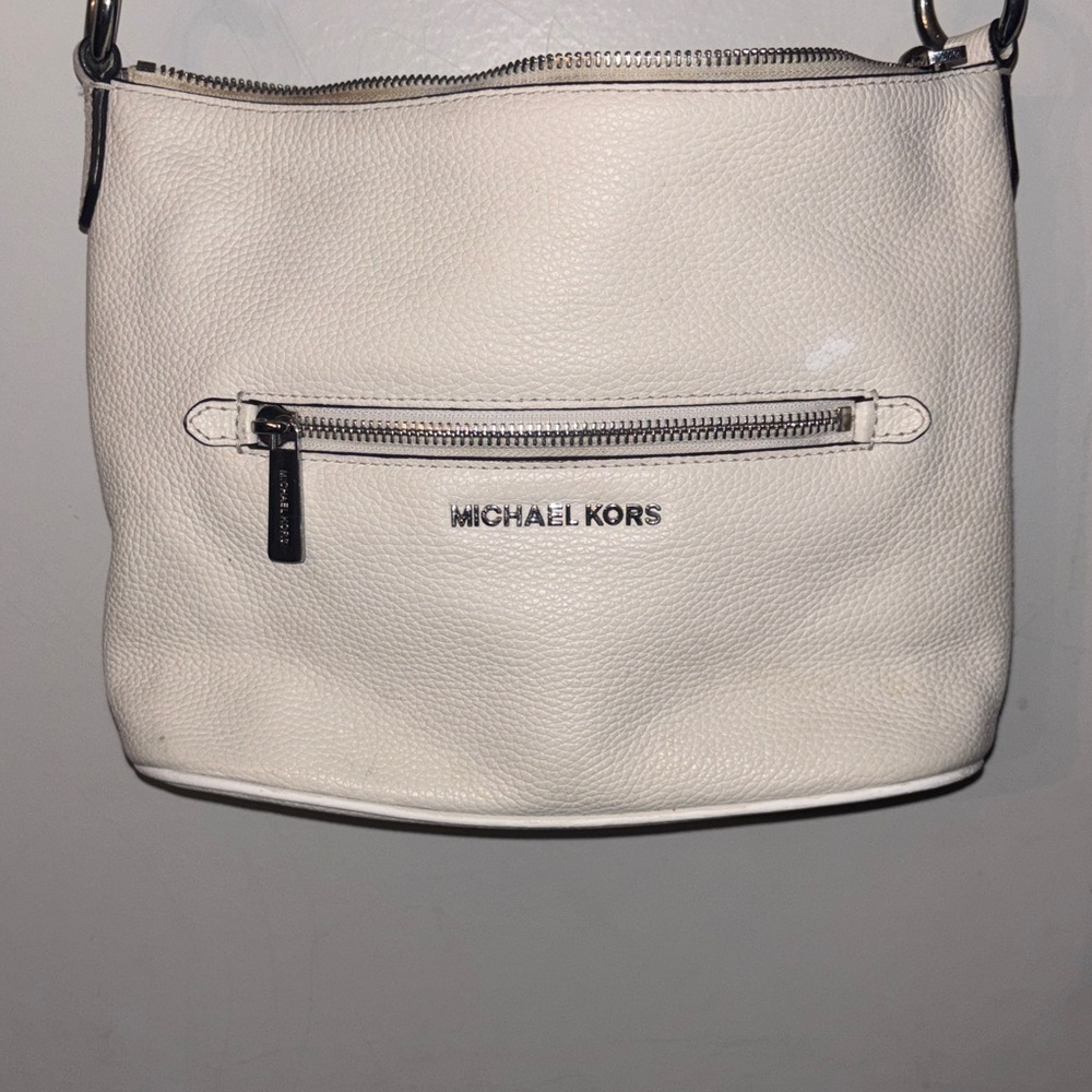 Michael Kors Cream/white Crossbody Bag